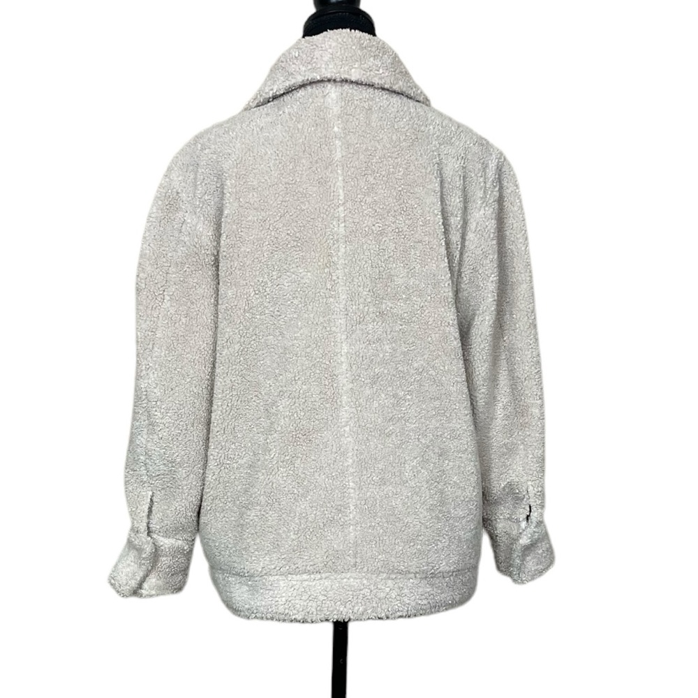 Something Navy Teddy Jacket - Picture 4 of 10